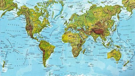 carte geografiche del mondo
